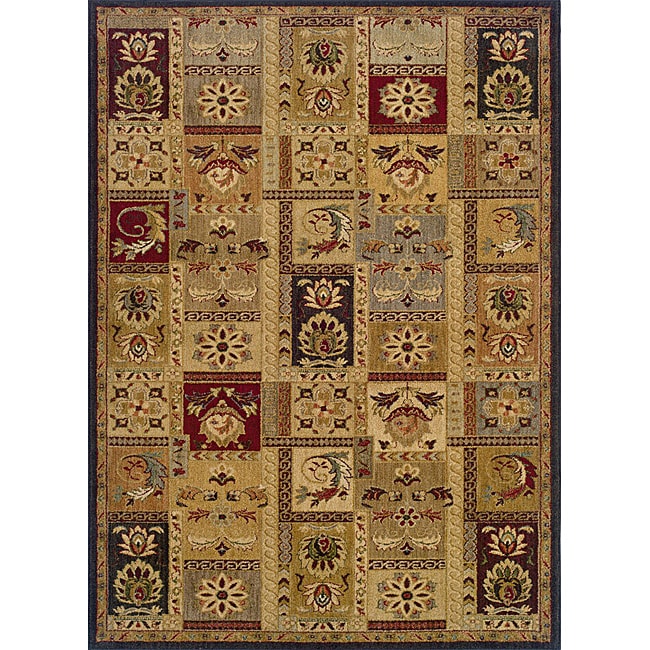 Berkley Beige Transitional Indoor Area Rug (53 X 76)