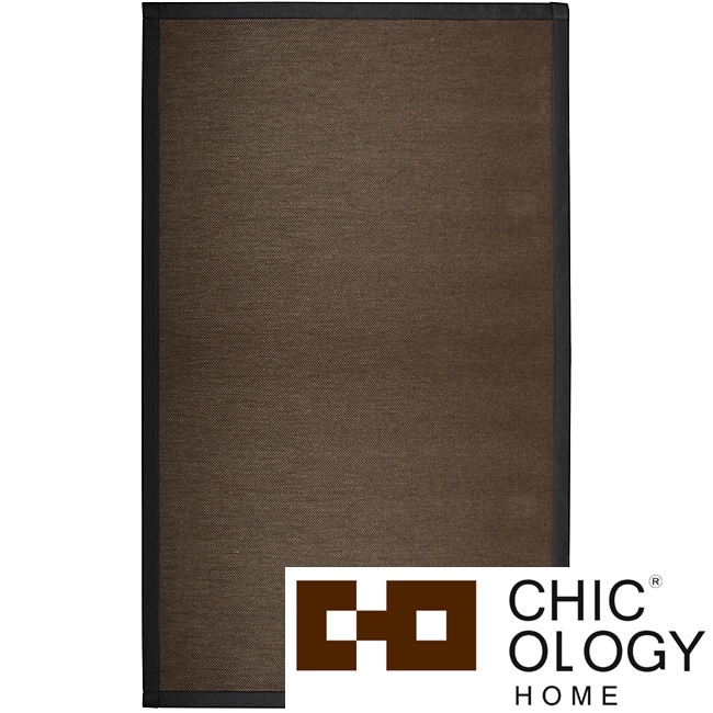 Chicology Audrick Black Coffee Floor Mat (6 X 9)