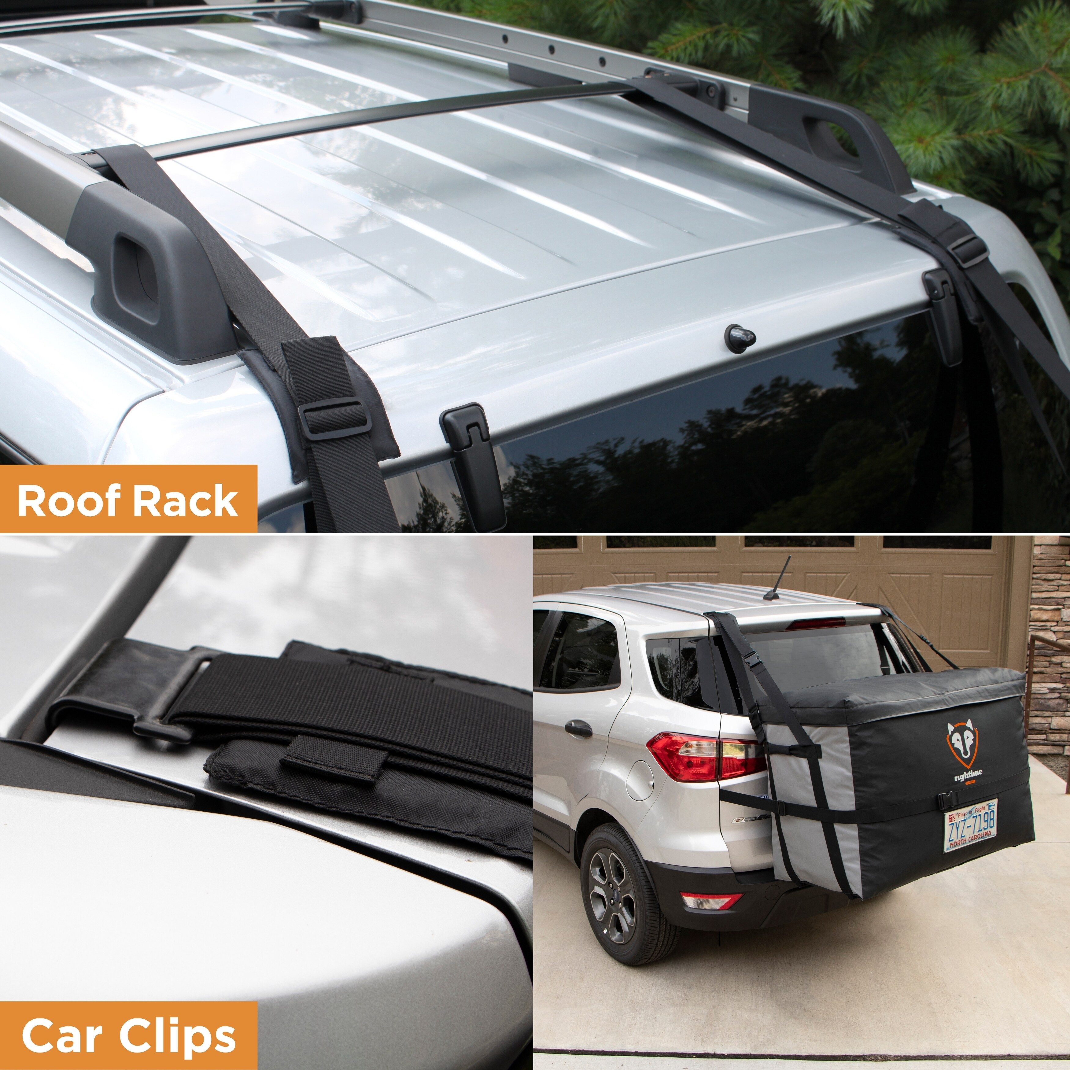 luggage carrier for back of car