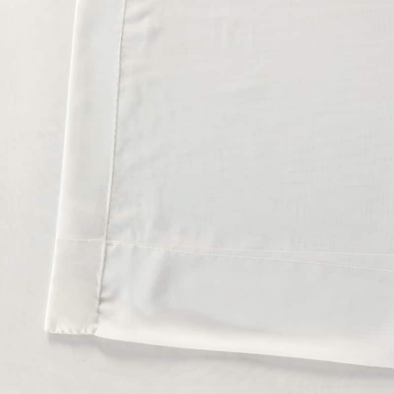 Exclusive Fabrics Voile Poly Sheer Curtain Panel Pair (2 Panels)