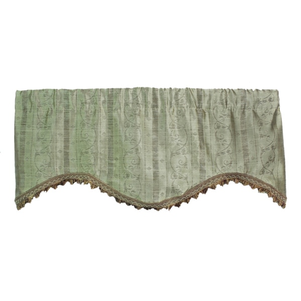 Wispy Leaf Cornice Valance RLF HOME Valances