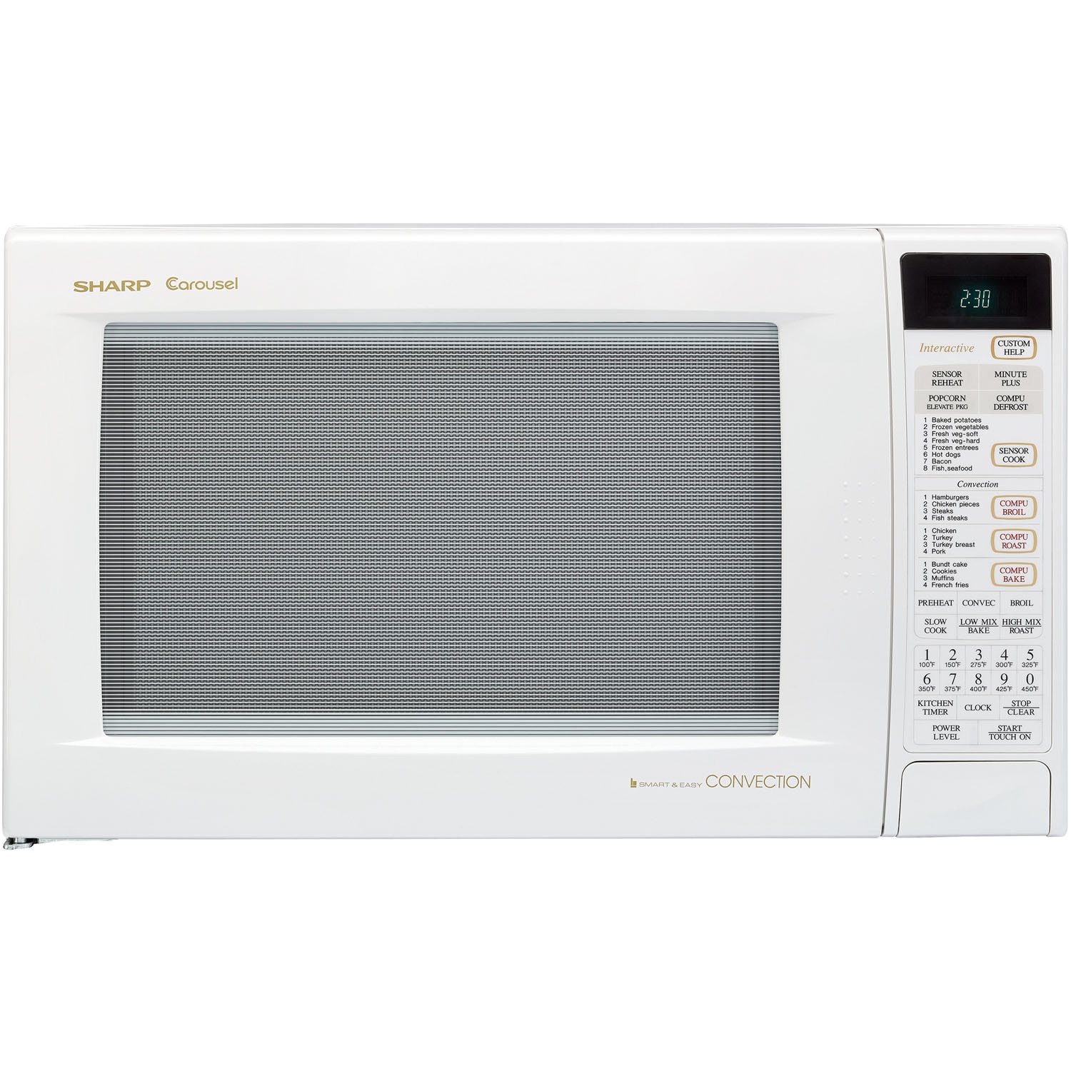 sharp easy chef microwave