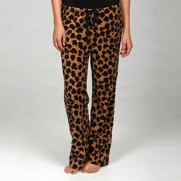 Women's Leopard Print Fleece Pants - Free Shipping On Orders Over $45 ...
