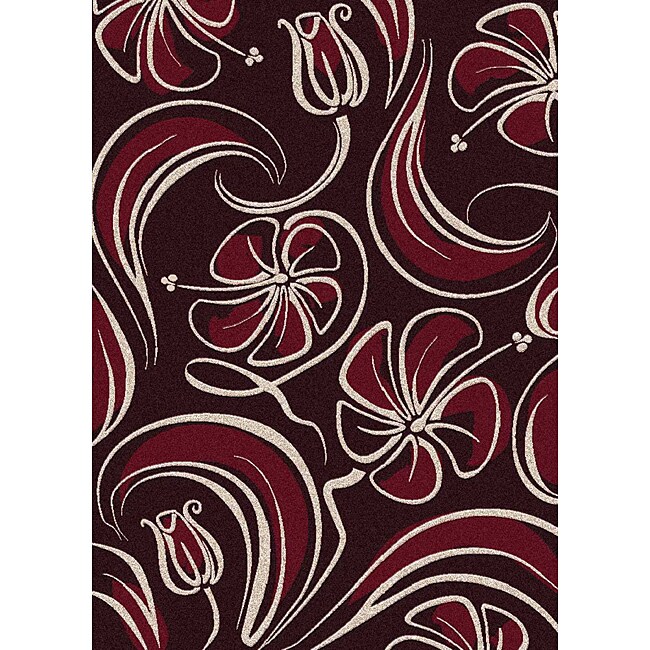 Admire Home Living Brilliance Bloom Area Rug (7'9 x 11')