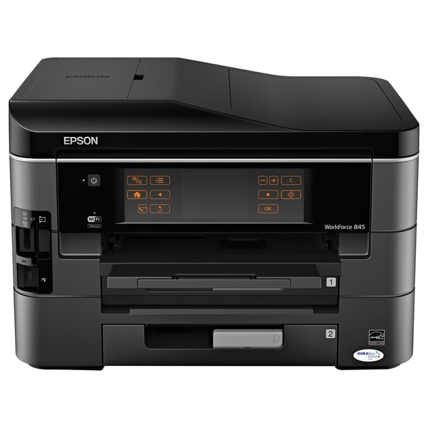 Epson WorkForce 845 Inkjet Multifunction Printer - Color - Plain Pape