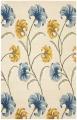 Safavieh Handmade New Zealand Wool Botanical Beige Rug - 7'6 x 9'6