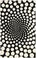 Safavieh Handmade New Zealand Wool Eternity Black Rug - 7'6 x 9'6