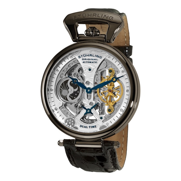 Stuhrling Original Men's Emperor's Grandeur Skeletonized Automatic Watch Stuhrling Original Men's Stuhrling Original Watches