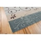 preview thumbnail 12 of 22, Nourison Contour Classic Damask with Scrolling leaves and Geometric Shapes Hand-tufted Area Rug