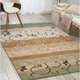preview thumbnail 15 of 22, Nourison Contour Classic Damask with Scrolling leaves and Geometric Shapes Hand-tufted Area Rug