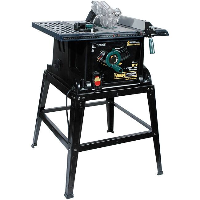 WEN Apex 10-inch Table Saw with Stand