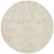 preview thumbnail 182 of 218, Handmade Jefferson Felted Wool Plush Area Rug 10' Round - Ivory - Runner/Round