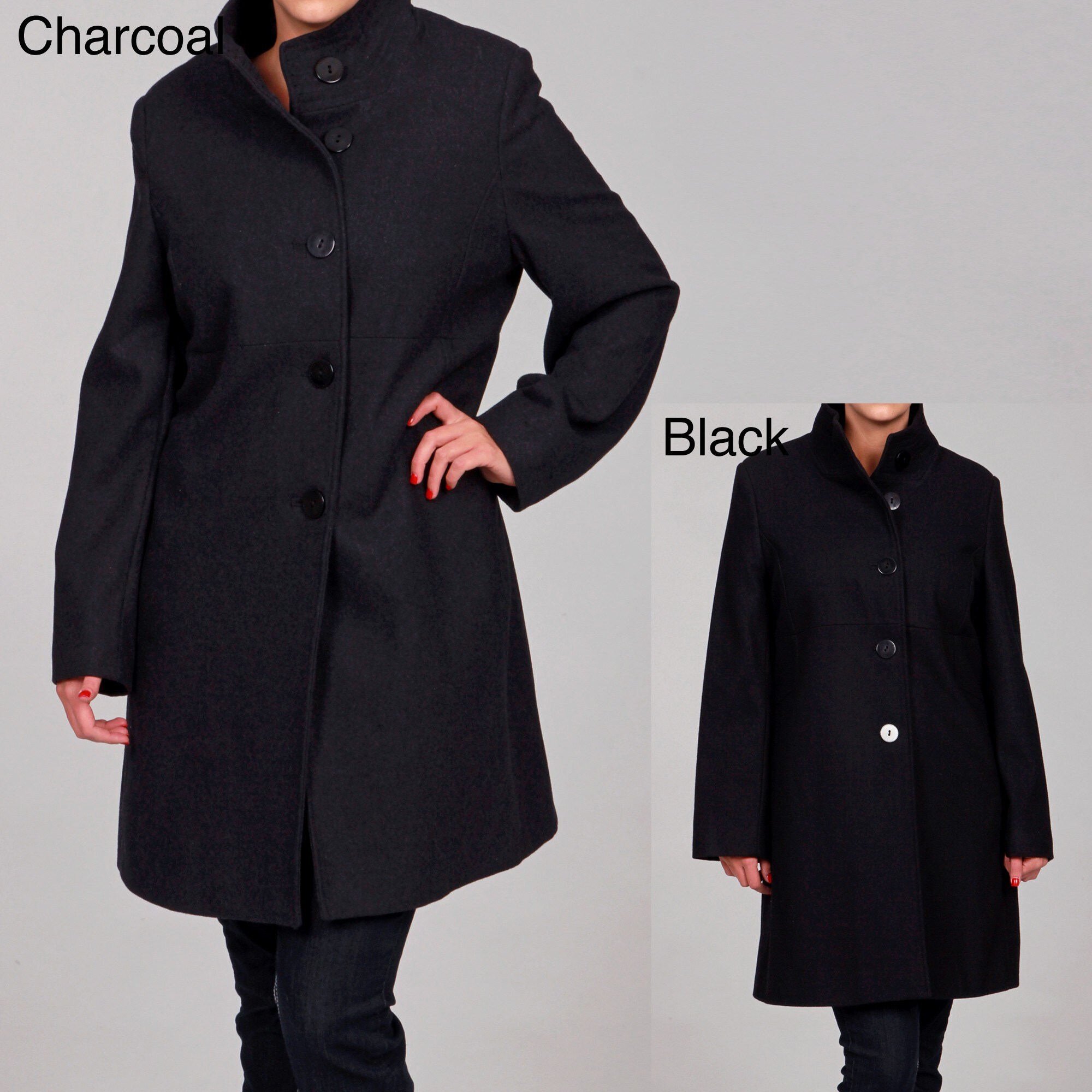 jones new york plus size winter coats