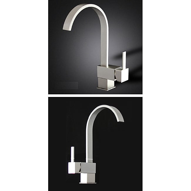 Brushed Nickel Kitchen Swivel Faucet