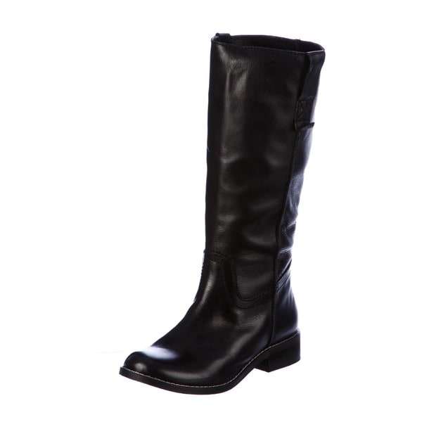 black leather riding boots sale
