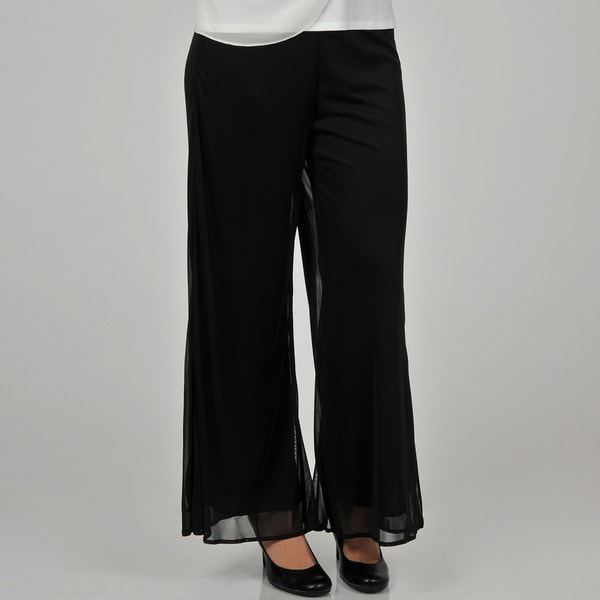 AnnaLee + Hope Womens Wide Leg Pant Annalee + Hope Casual Pants