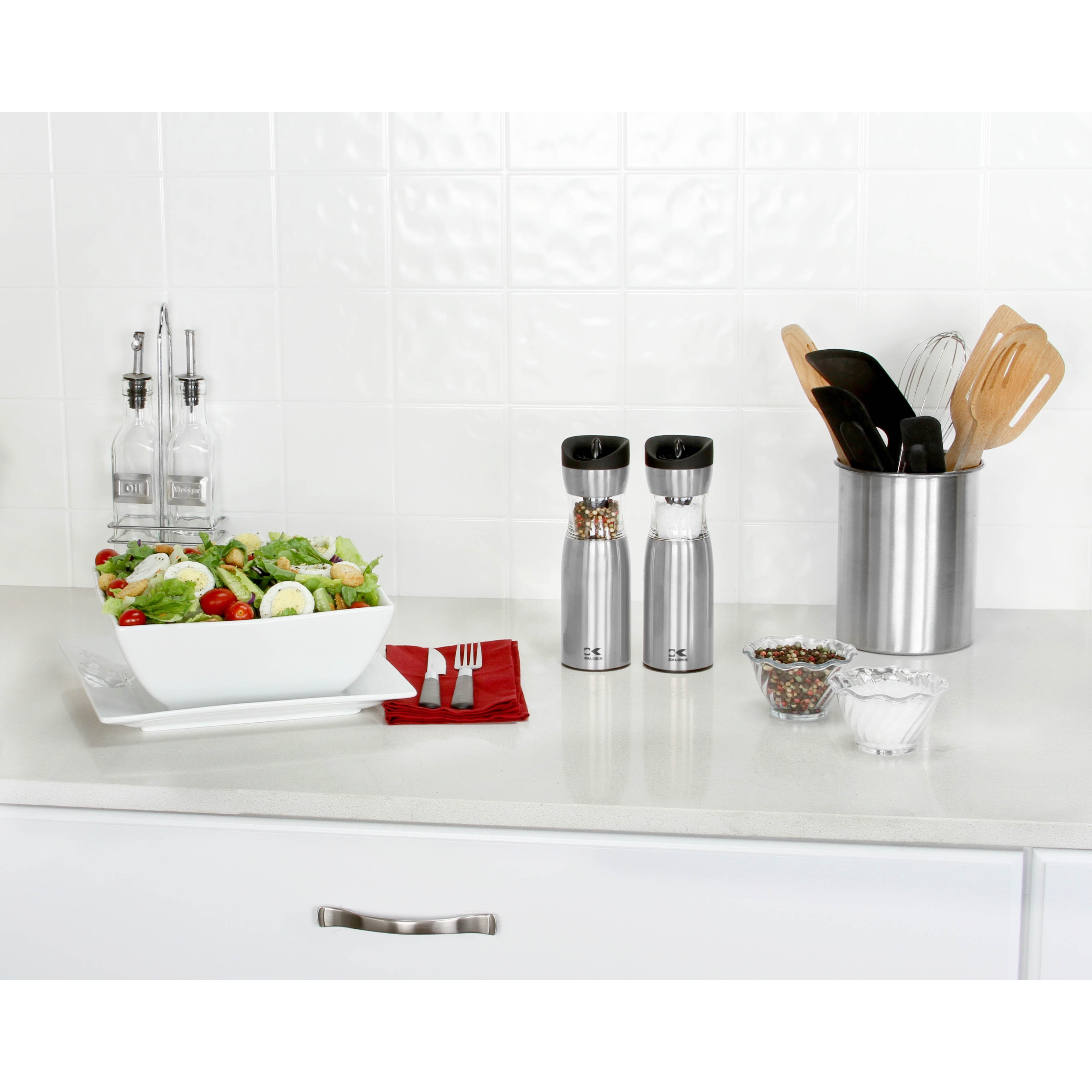 Kalorik Stainless Steel Salt and Pepper Mill in the Specialty