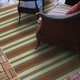 preview thumbnail 3 of 5, Malta Horizontal Striped Indoor/ Outdoor Loop Pile Area Rug