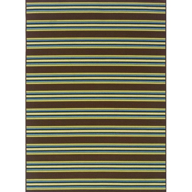 Brown/green Outdoor Area Rug (710 X 10)