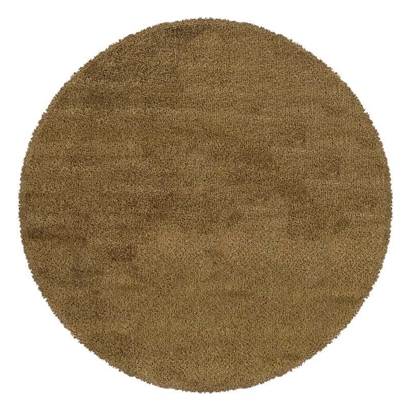 Manhattan Gold Area Rug (6 Round)