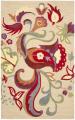 Safavieh Handmade Blossom Beige Wool Area Rug (5' x 8') - 5' x 8'
