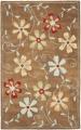 Safavieh Handmade Blossom Camel Wool Rug - 5' x 8'