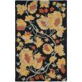 Safavieh Handmade Blossom Rust Wool Rug - 8' x 10'