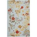 Safavieh Handmade Blossom Blue Wool Rug - 8' x 10'