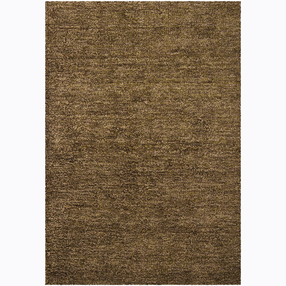 Handwoven New Zealand Wool Mandara Shag Rug (79 X 106)