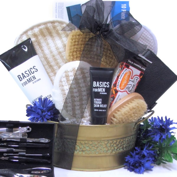 Great Arrivals Just For Men Spa Gift Basket - Free Shipping Today ...