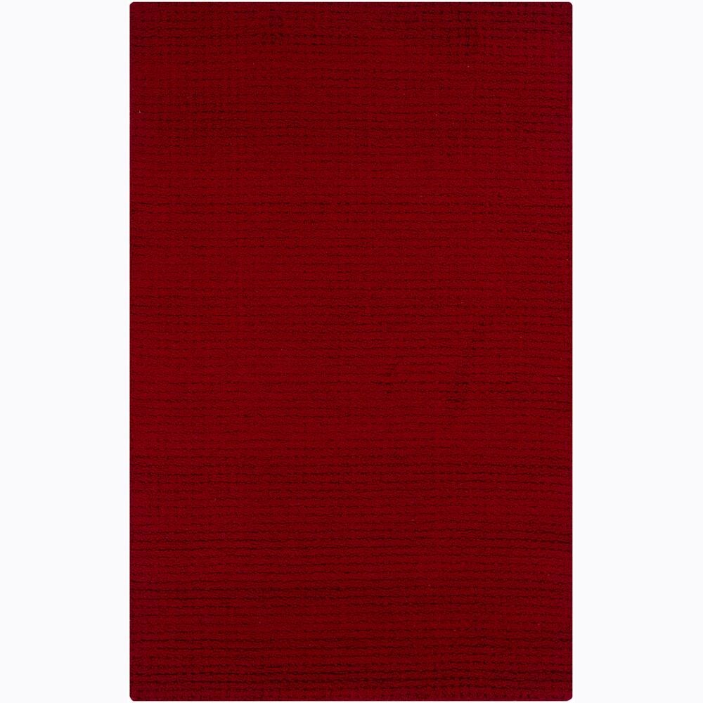 Hand-tufted Mandara Red Rug (9' x 12')