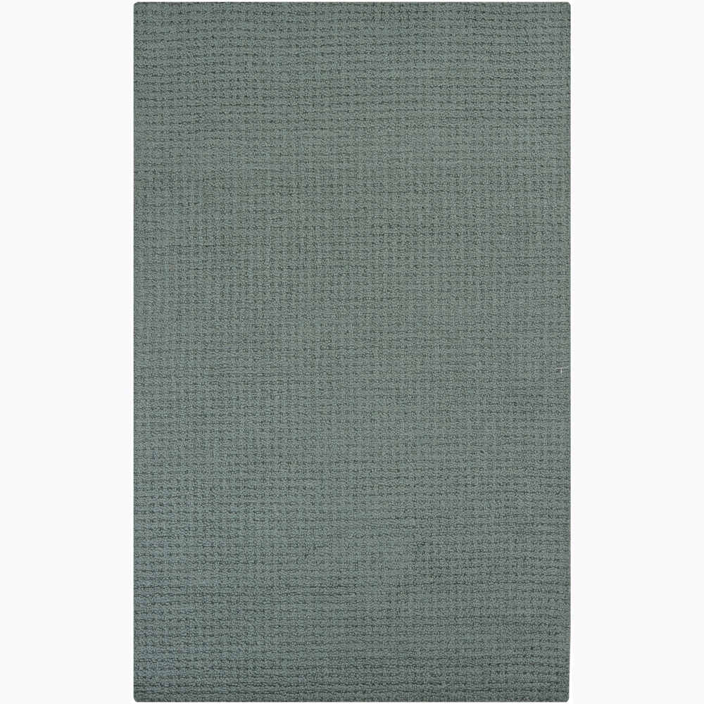 Hand tufted Mandara Blue Rug (8 X 10)