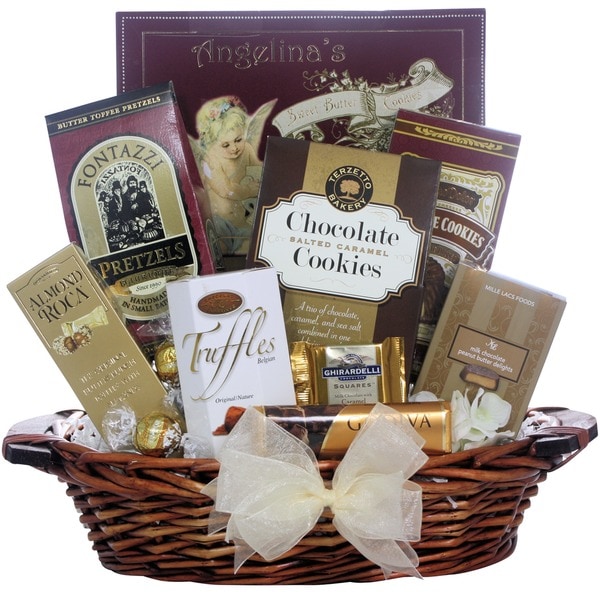 Great Arrivals Chocolate Delights Ghirardelli And Lindt Gift Basket