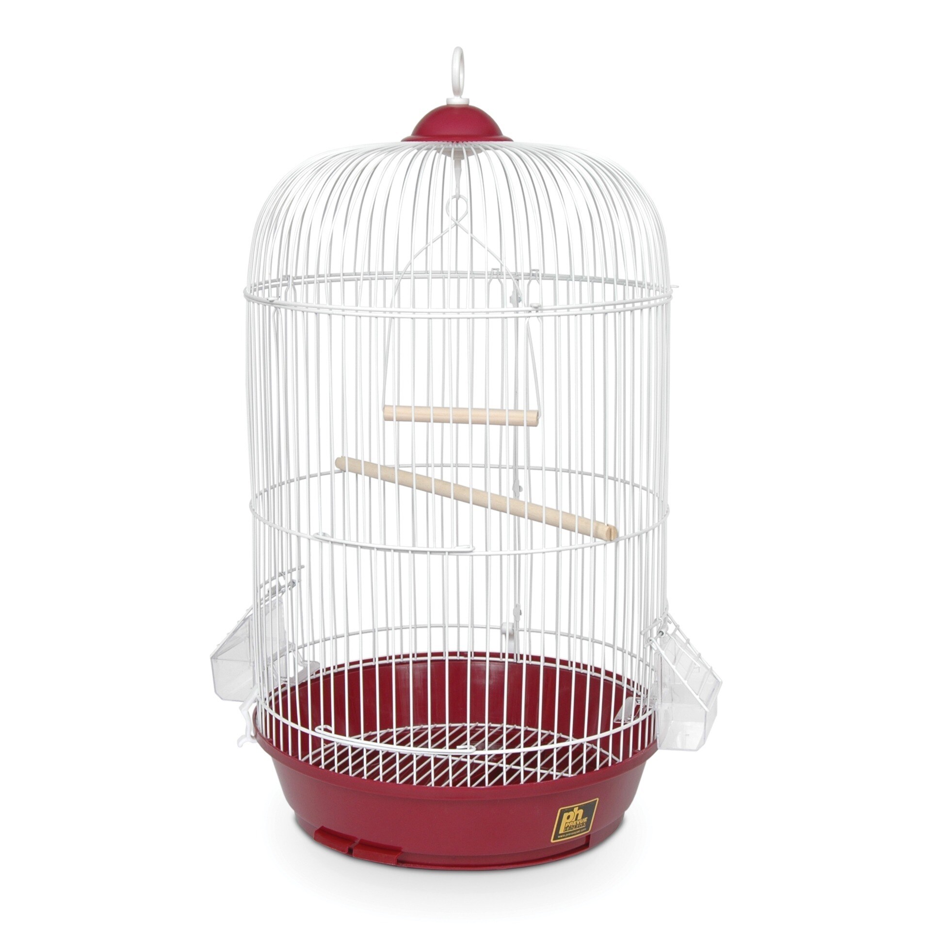 small round bird cage