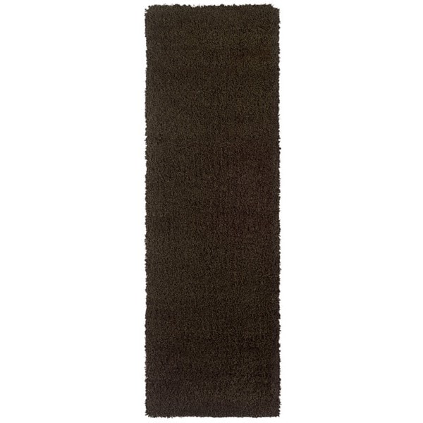 Manhattan Brown Area Rug (2'3 x 7'9) Style Haven Runner Rugs