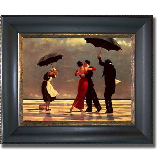 Jack Vettriano 'Singing Butler' Framed Canvas Art
