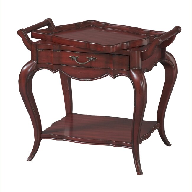 Hand Painted Accent Tray Table Free Shipping Today