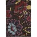 Nourison Hand Tufted Marbella Wool Brown Wool Rug - 3'6 x 5'6