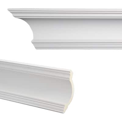 Cove 7.3-inch Crown Molding (8 pieces)