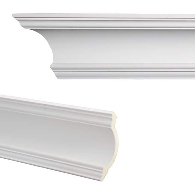 Cove 7.3-inch Crown Molding (8 pieces)