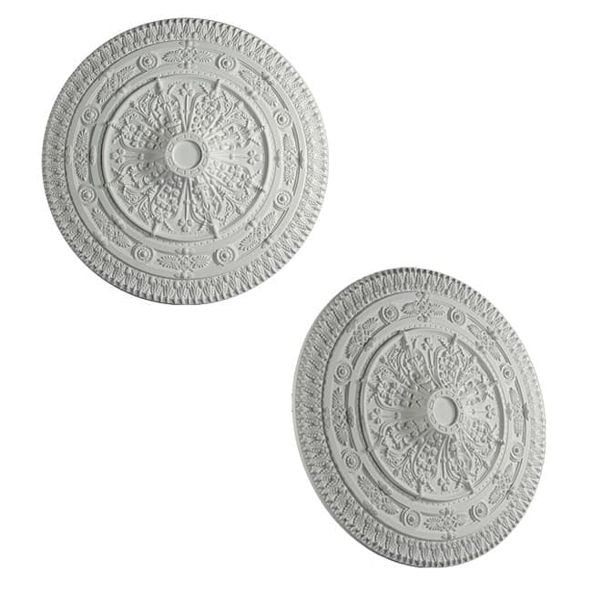 Radiating Foliage 37.6-inch Ceiling Medallion