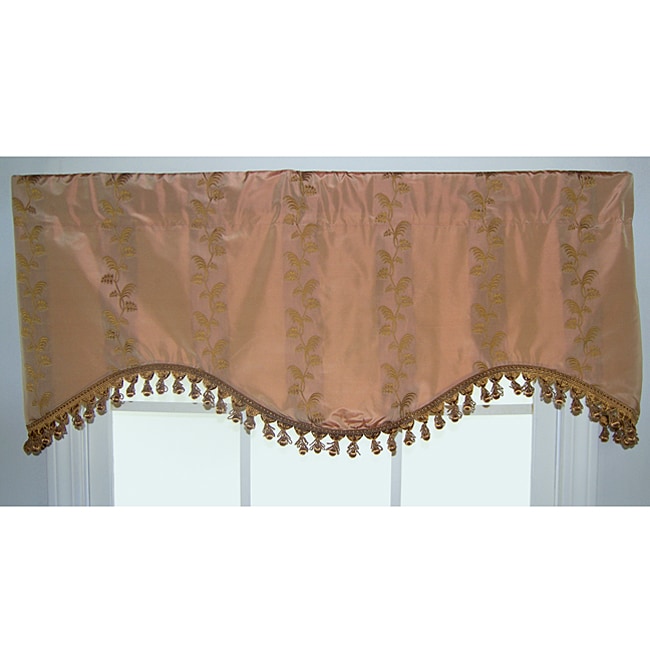 Tropical Vine Silk Cornice Valance