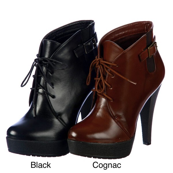 charles david lace up boots