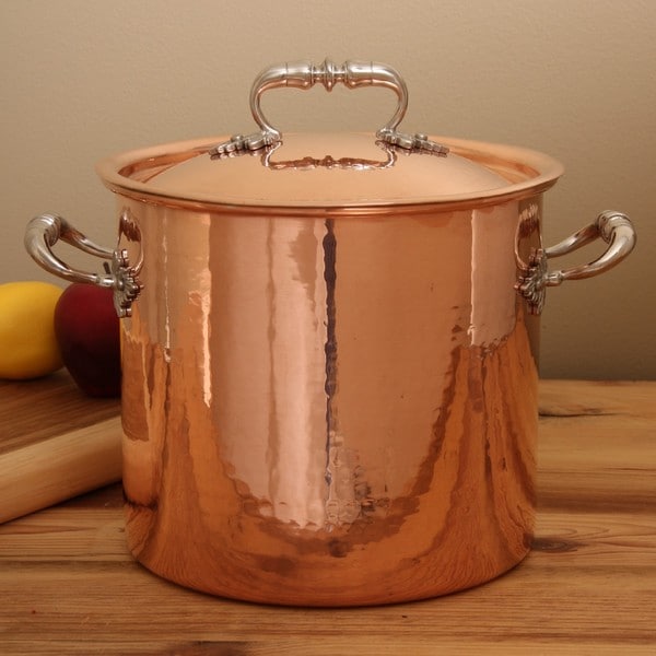 Ruffoni Hammered Copper 7.5quart Stock Pot Free Shipping Today