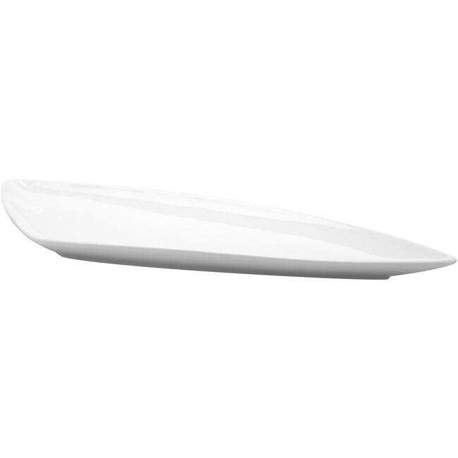 Vanilla Fare Extended Triangle Plate 12" X 4.75" (Set of 6)