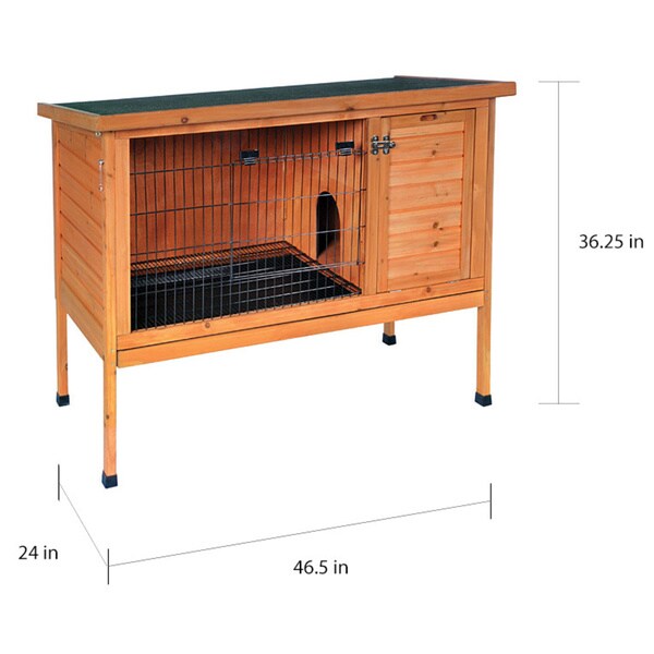 Prevue Pet Products 461 Large Rabbit Hutch Overstock 6242936