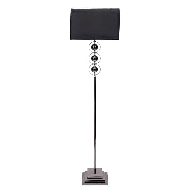 Casa Cortes Loft Obsession Black 1-light Floor Lamp