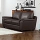 preview thumbnail 3 of 9, Abbyson Sedona Top Grain Leather 3 Piece Living Room Set