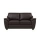 preview thumbnail 7 of 9, Abbyson Sedona Top Grain Leather 3 Piece Living Room Set