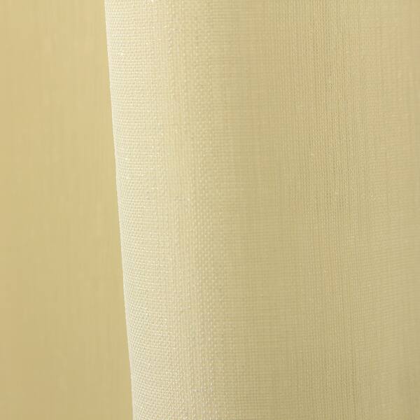 Shop Lucerne 72 Inch Sheer Curtain Panel Pair 52 X 72 Free